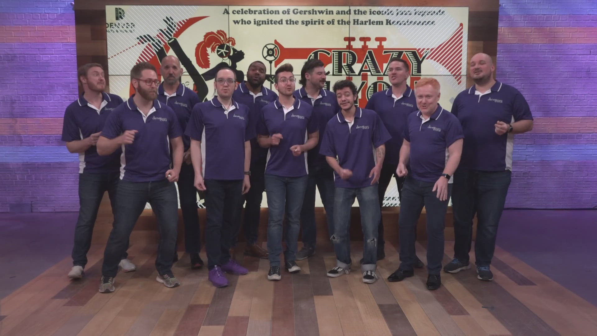 The Denver Gay Men's Chorus gives us a sneak peak of their 'Crazy 4 You' performance this weekend at the Ellie Caulkins Opera House.