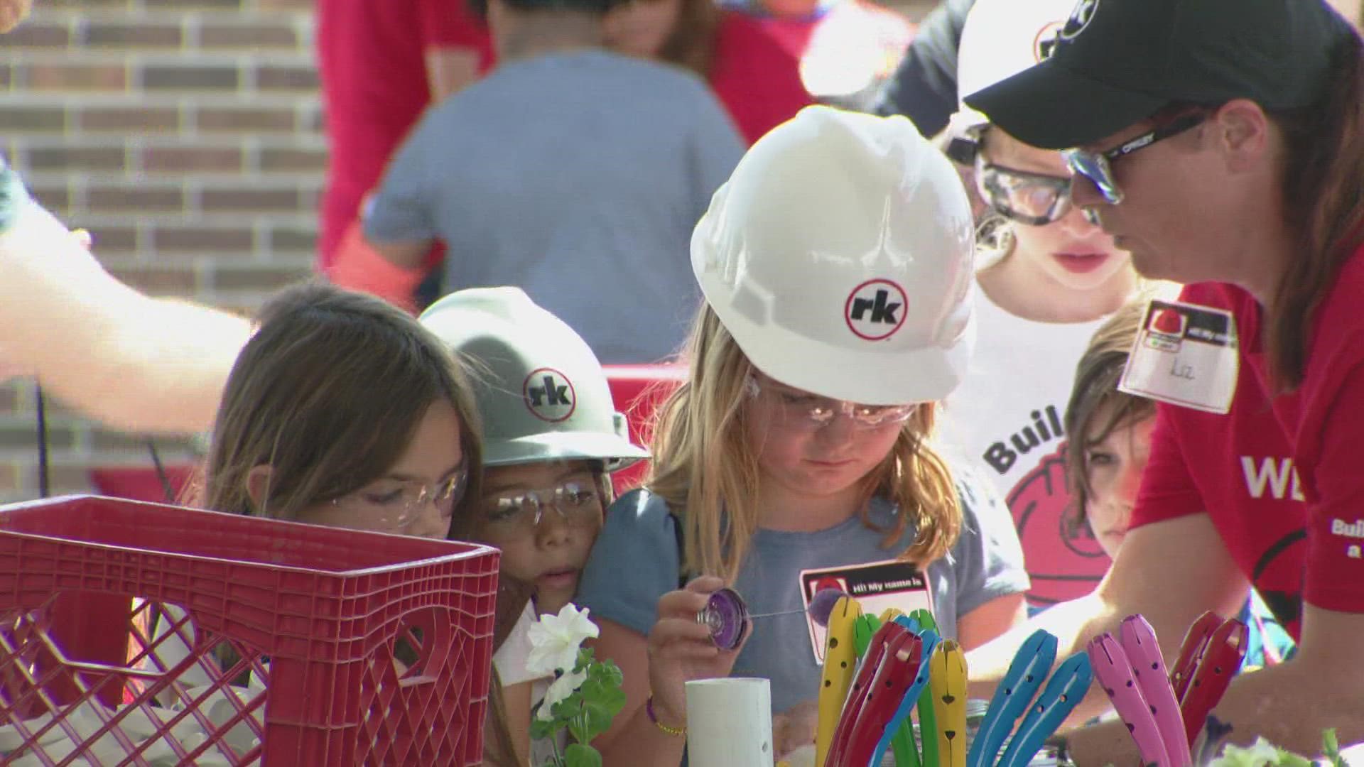 The purpose of "Build Like a Girl" is to introduce young girls to the construction industry and potential careers.
