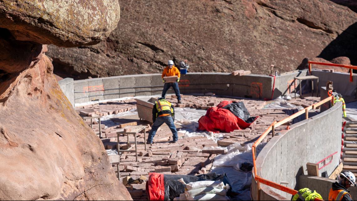 Construction season underway as Red Rocks builds venue upgrades