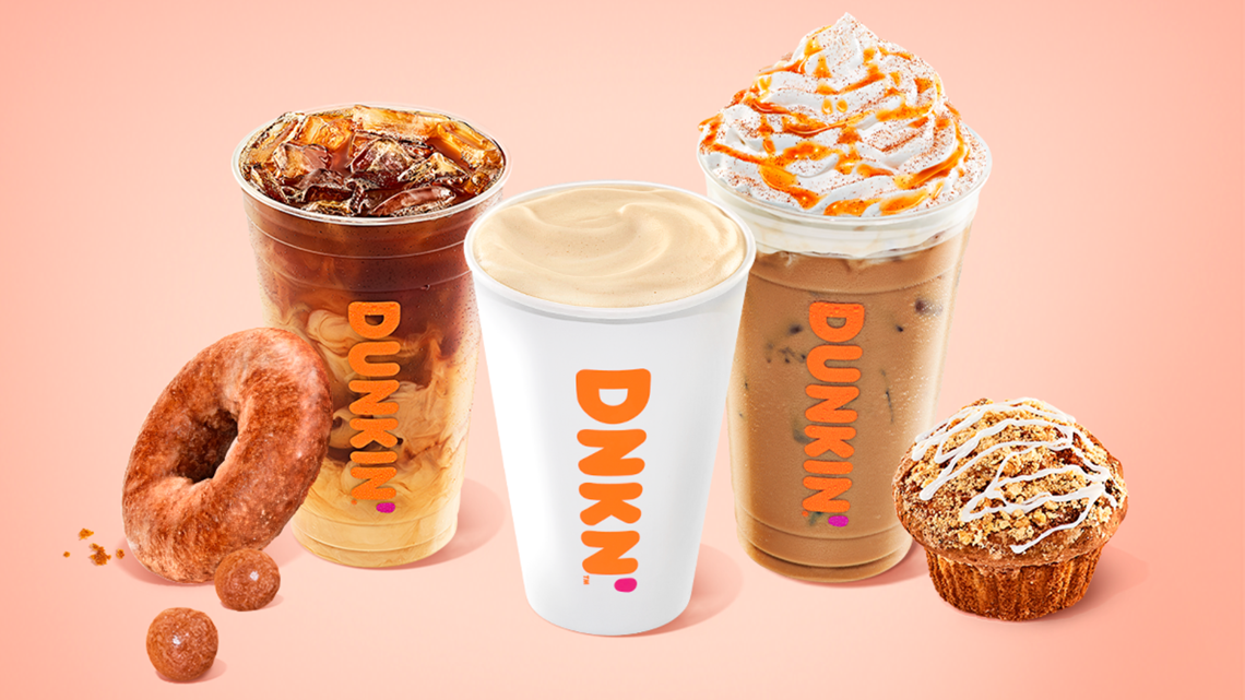 Dunkin Pumpkin Spice Latte, fall menu arrive August 19