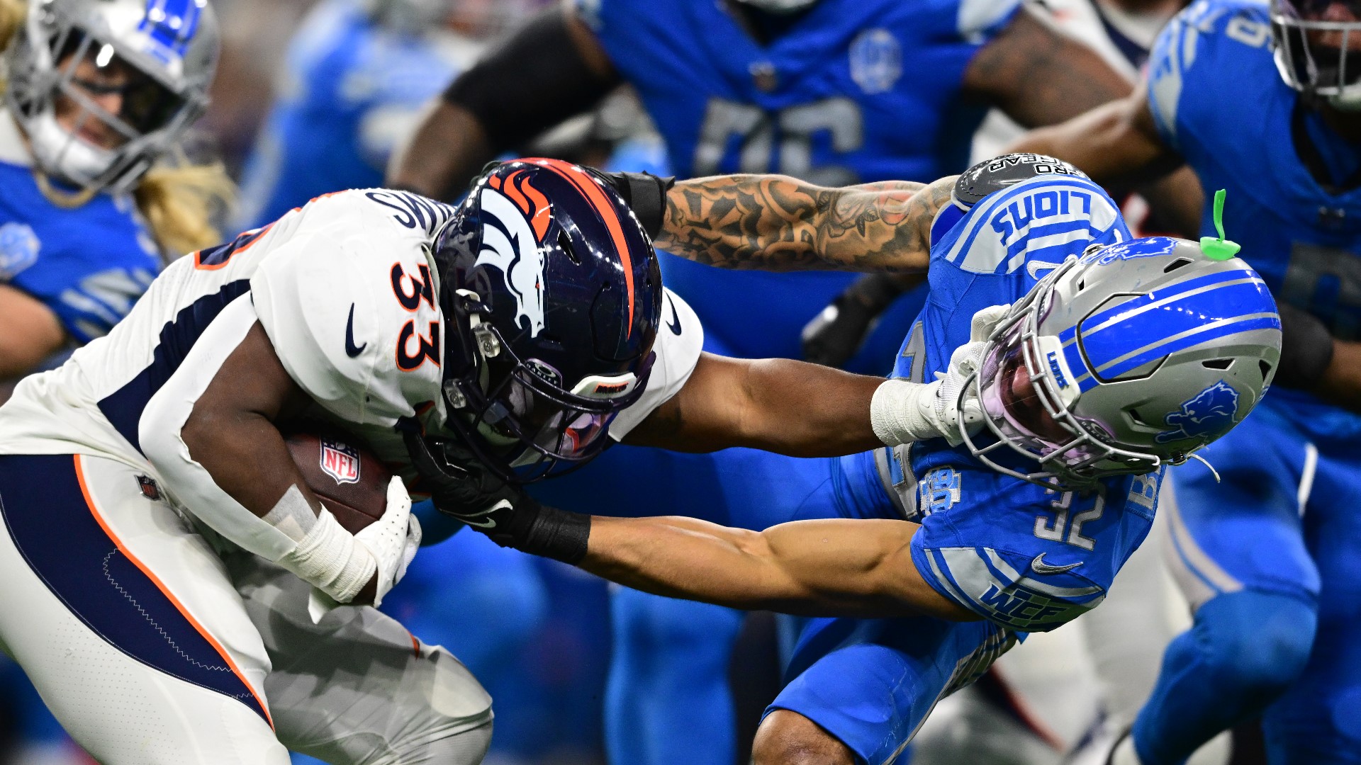Broncos fall to the Lions 42-17 | 9news.com