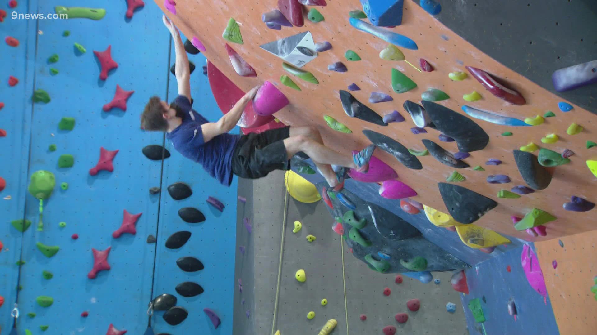 Colin Duffy of Broomfield, Colorado was only 16-years-old when he qualified for the Olympics in the debut of sport climbing.