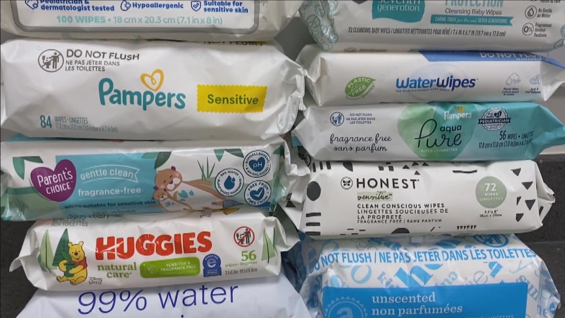 Baby wipes may contain harsh chemicals, Consumer Reports says | 9news.com