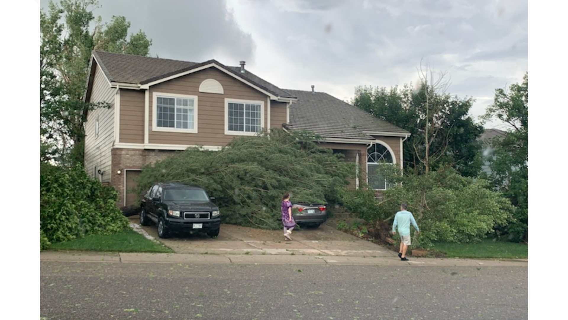 Tornado Causes Damage In Highlands Ranch Colorado