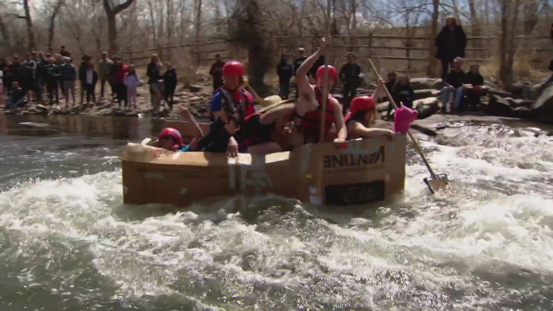 mines-students-compete-in-cardboard-boat-races-9news