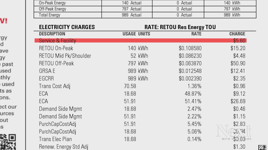 Xcel bills Decoding each charge, line by line