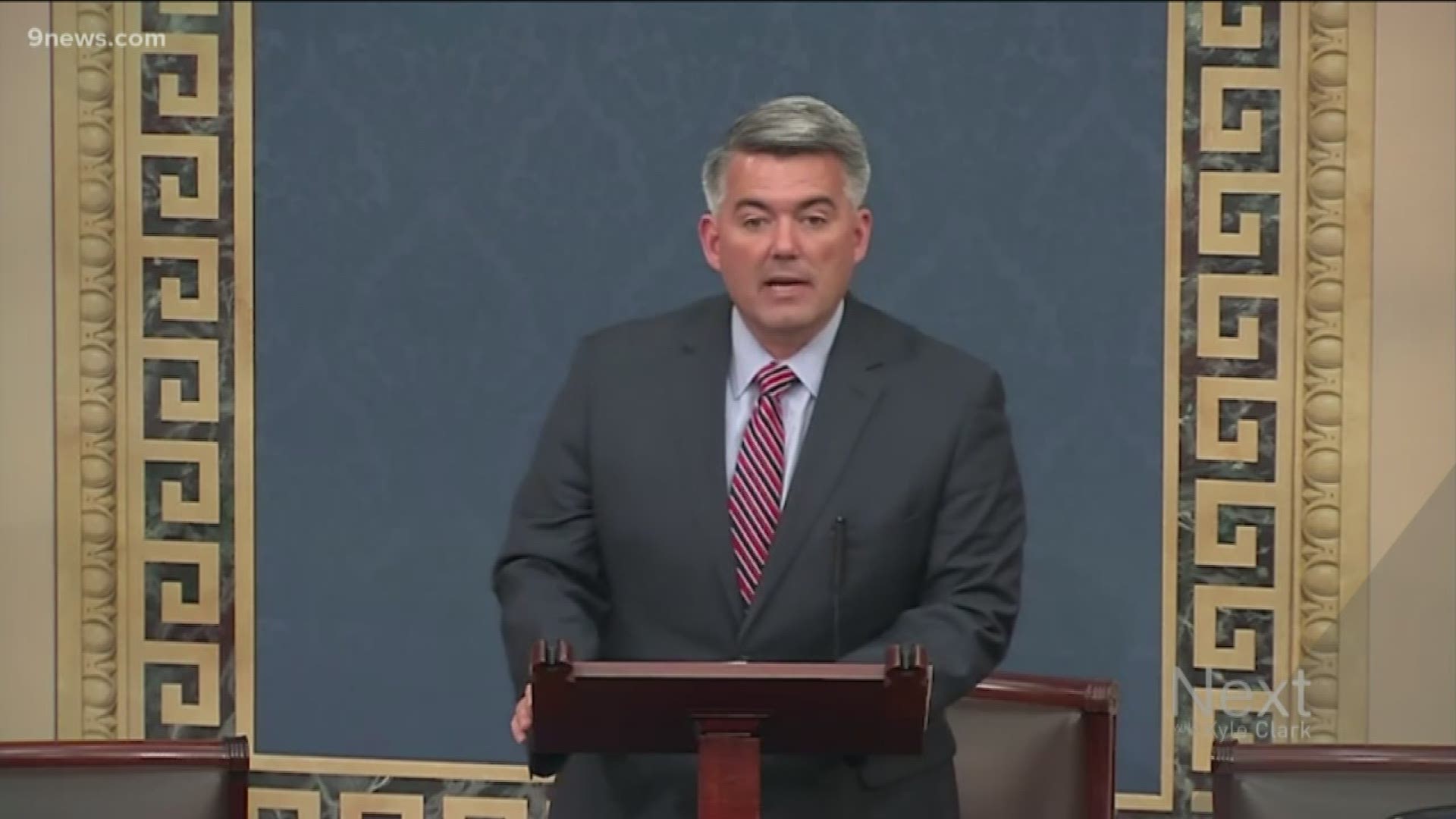 Some GOP senators criticized the Trump administration's briefing on Iran and Soleimani's death. Colorado Sen. Cory Gardner is not one of them.