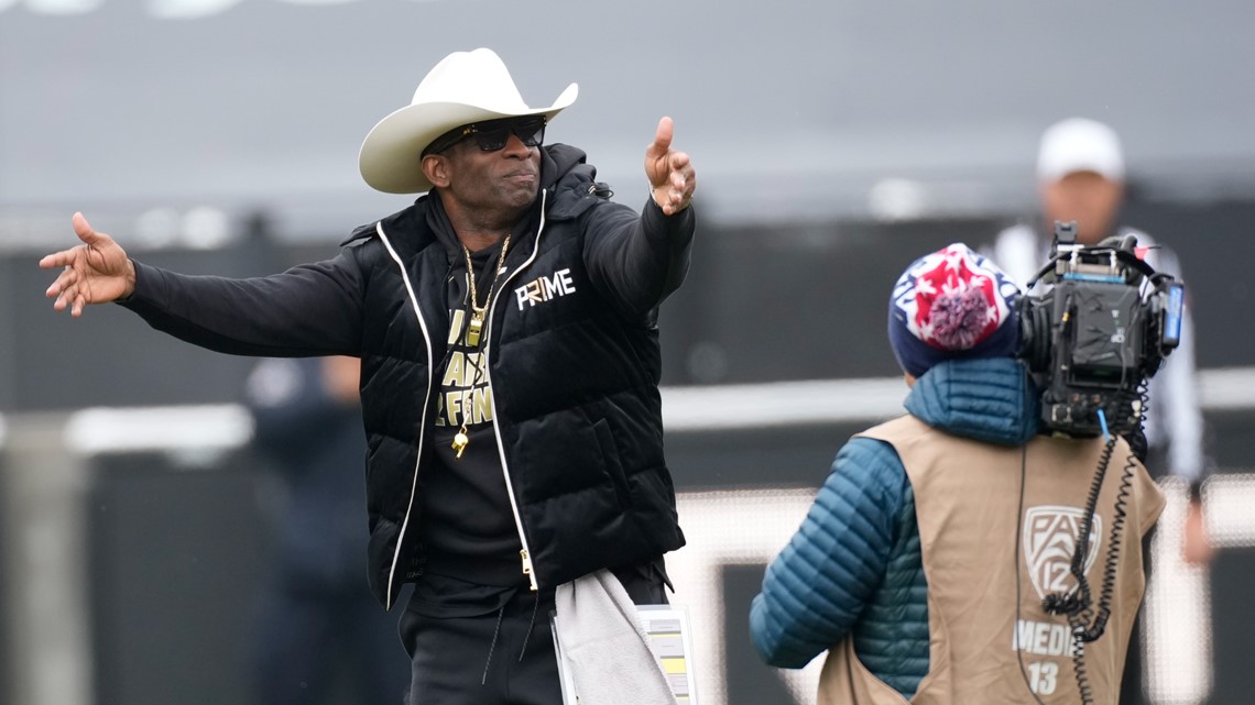 Coach Prime, Buffs stage quite the show in snowy spring game