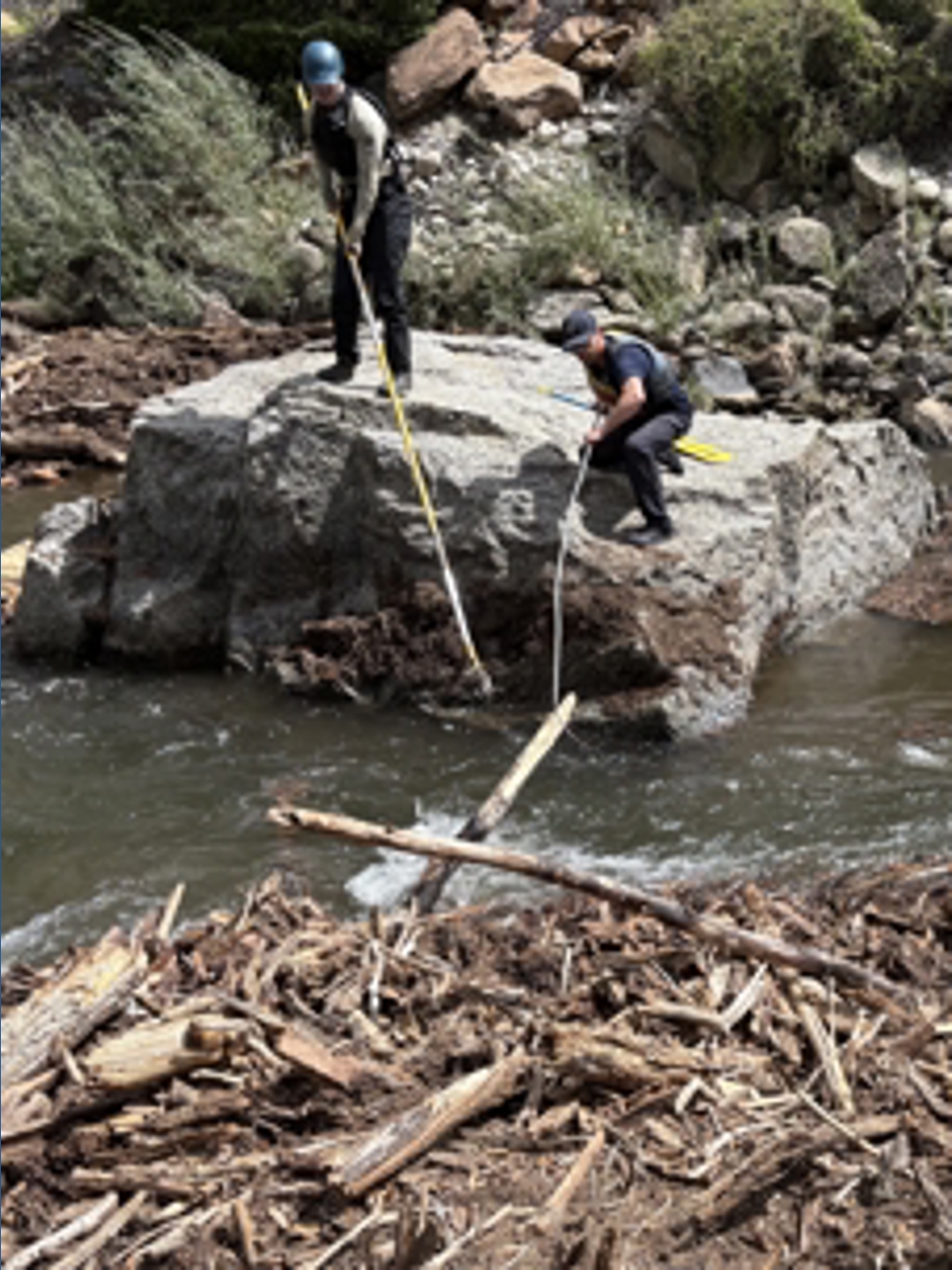 100-yard logjam cleared from river in Colorado | 9news.com