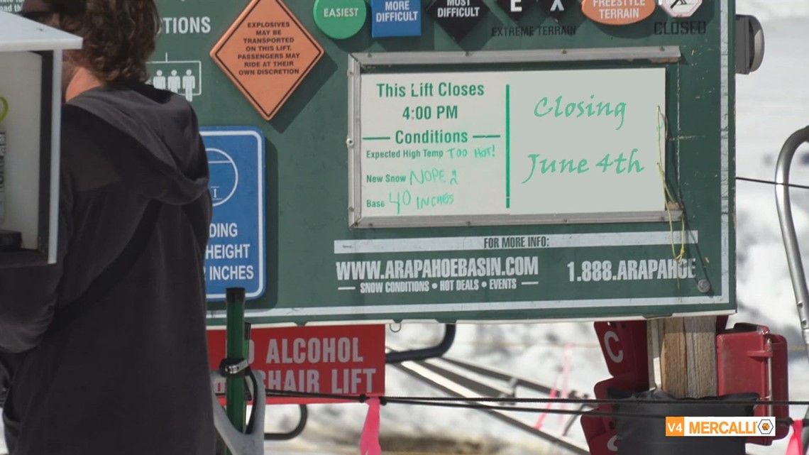 Arapahoe Basin closing slopes this weekend