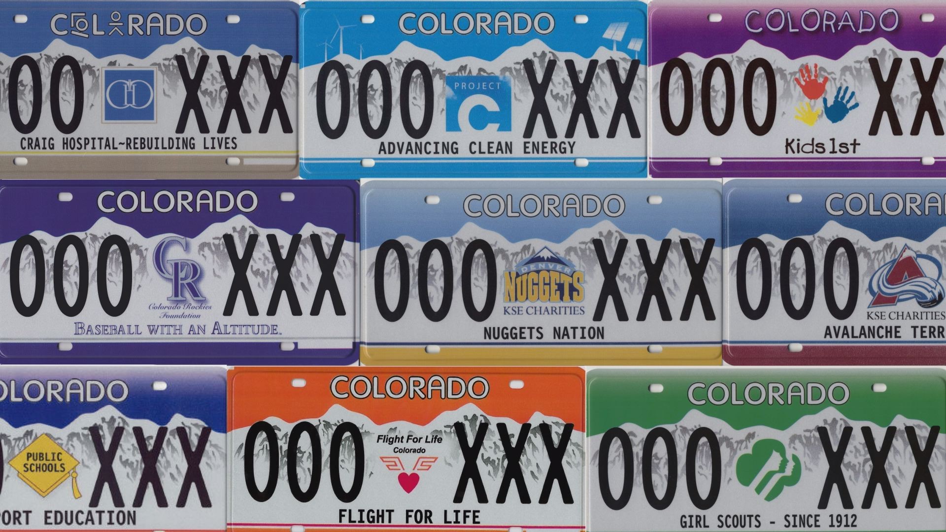 The most popular license plate on Colorado's roads is not an expired temp tag -- but that's a good guess. Do you know the right answer?