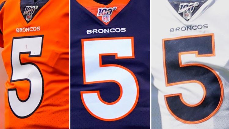 Here are the jerseys the Denver Broncos will be wearing in 2019