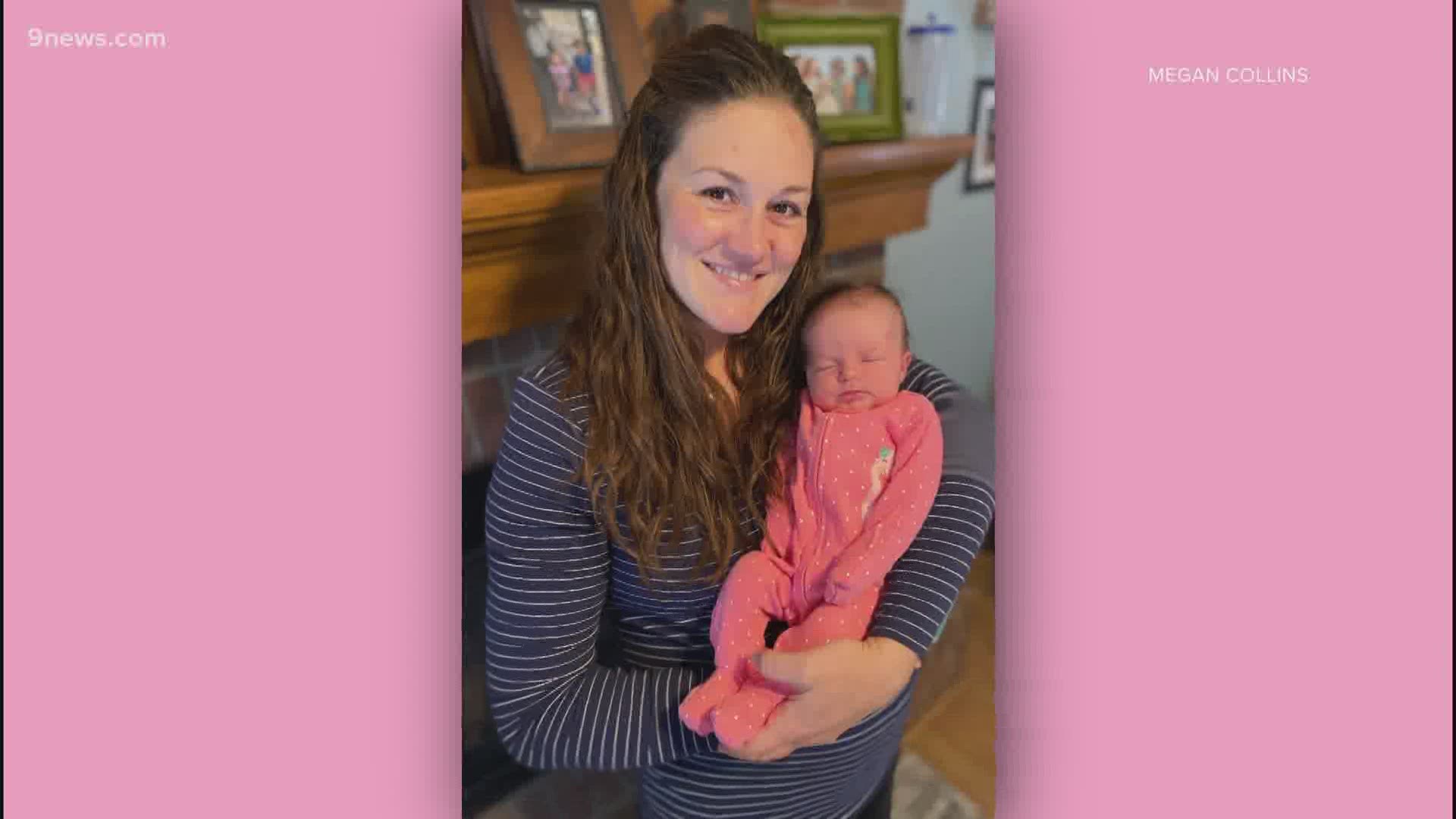 We met Megan Collins last week when she was nervous she would deliver during the massive snow storm. Baby Wesley was born early Sunday morning.