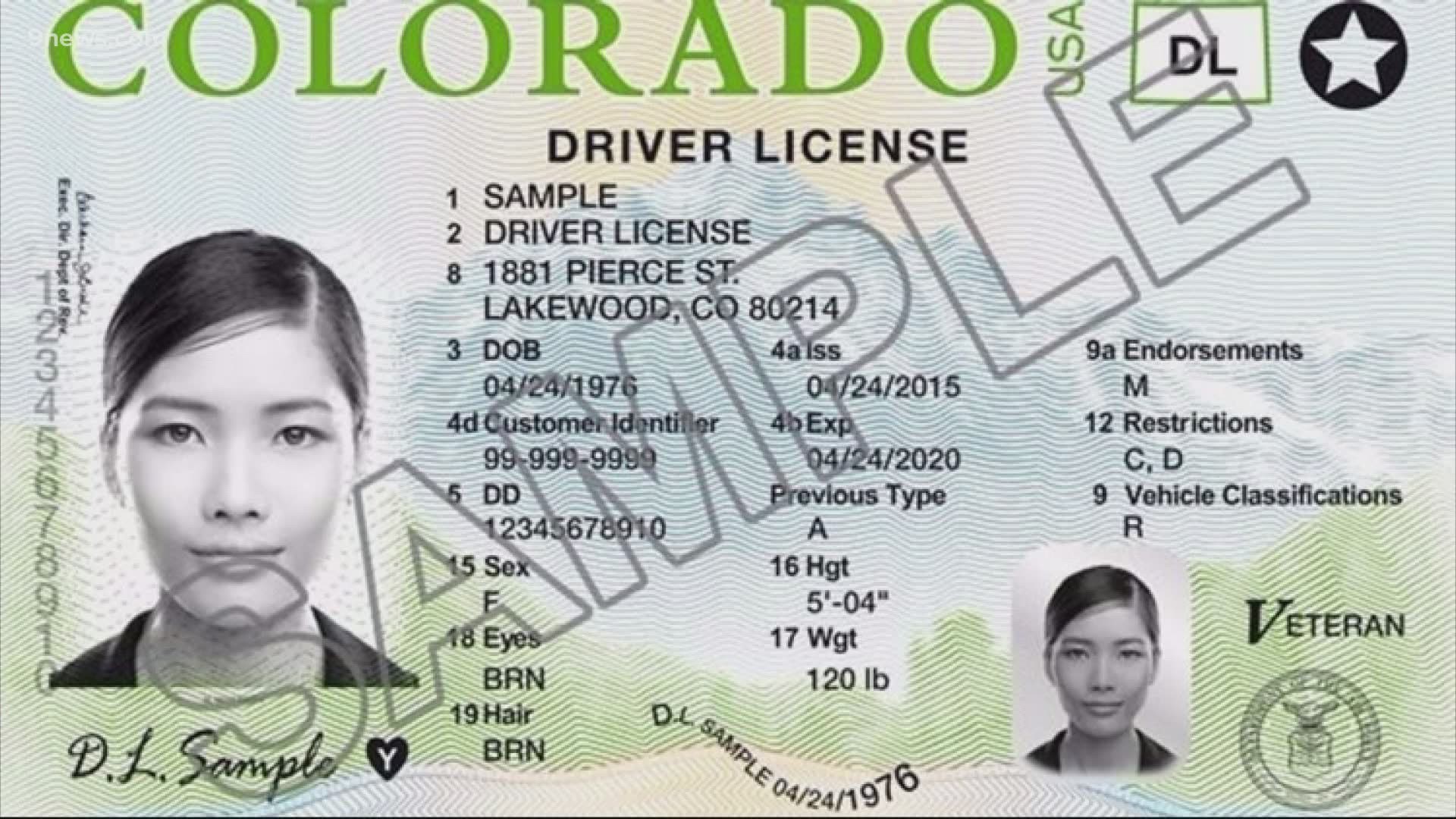 How to vote for new CO driver's license design