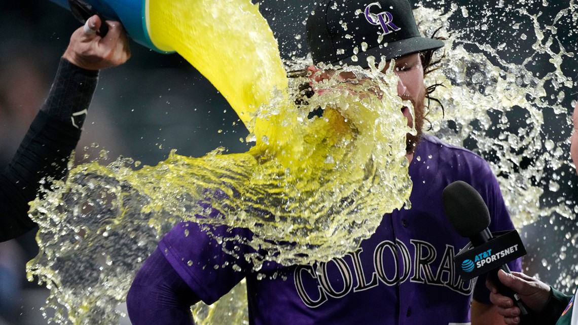 Brendan Rodgers' walk-off homer give Rockies split with Marlins