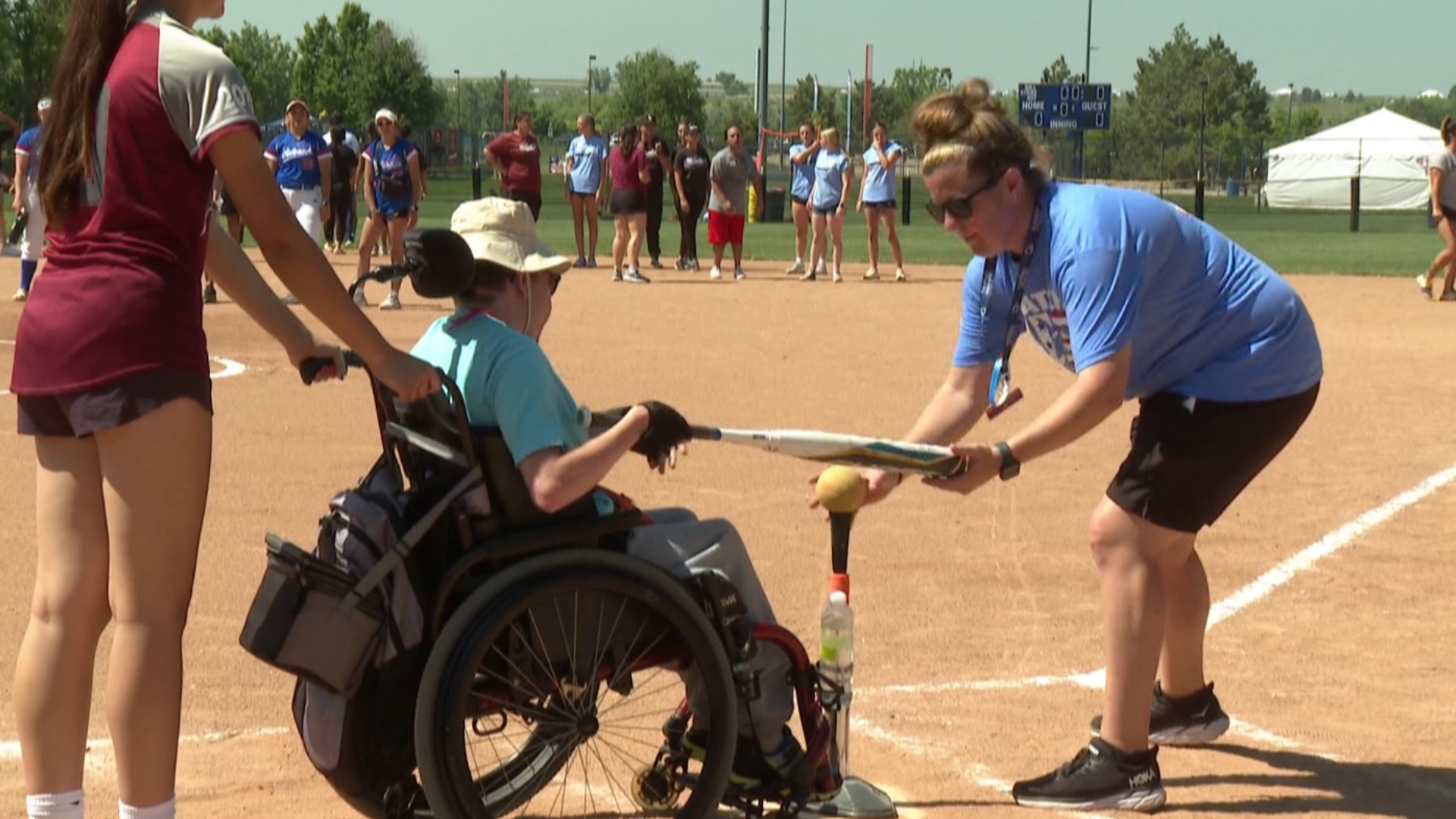 The Beautiful Lives Project proved to be the biggest thing happening on the diamonds at a local softball tournament.