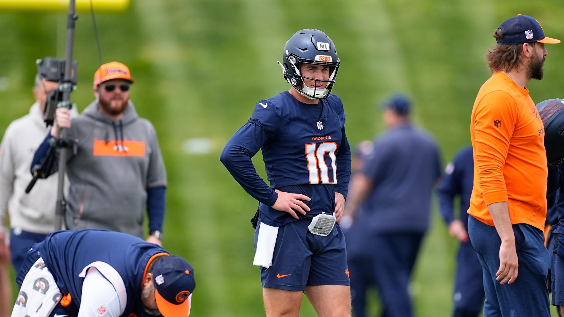 Broncos Rookie QB Bo Nix Throwing Well At OTAs | 9news.com