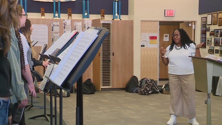 Black woman conductor promotes representation at Denver schools