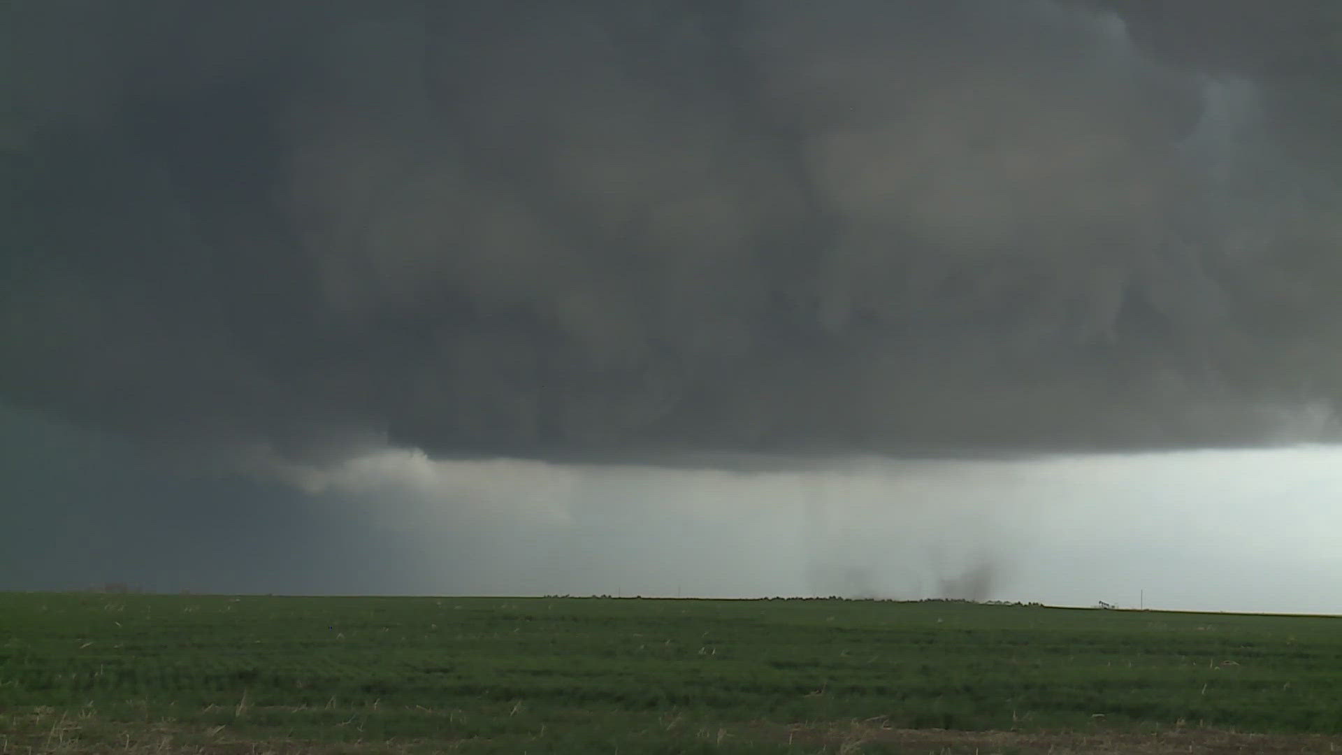 Meteorologist Cory Reppenhagen chased storms in eastern Colorado.