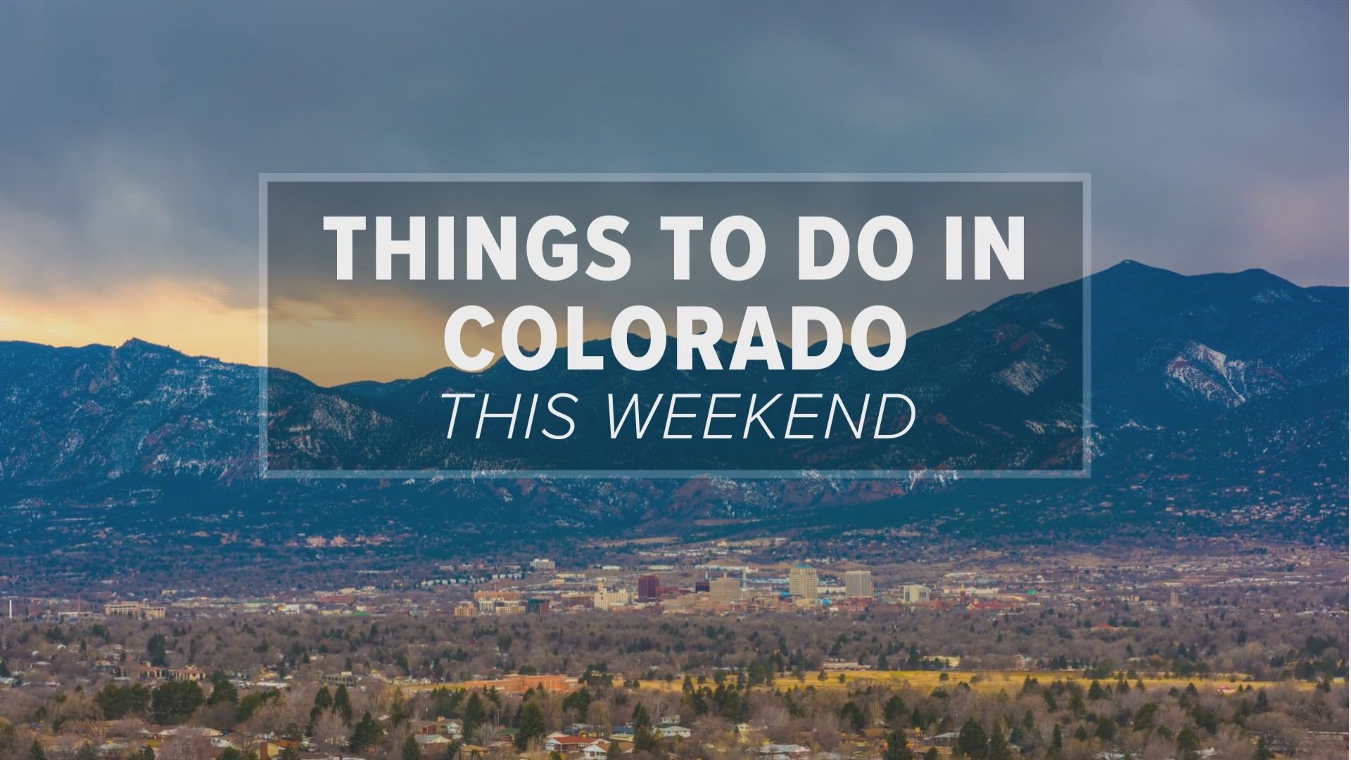 This March weekend in Colorado brings outdoor events, plus some great expos, shows and sporting events.