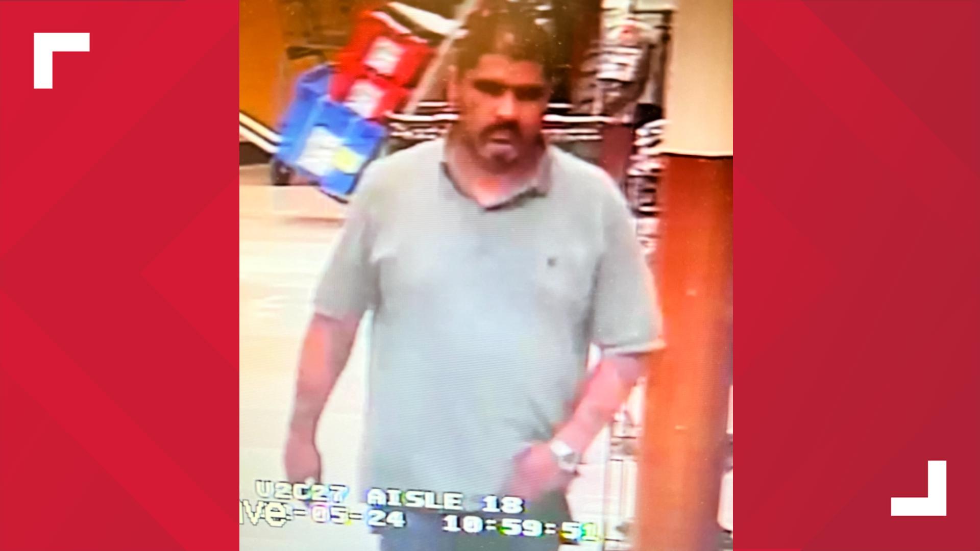 Police look for shoplifting suspect who hit 3 cars as he fled | 9news.com