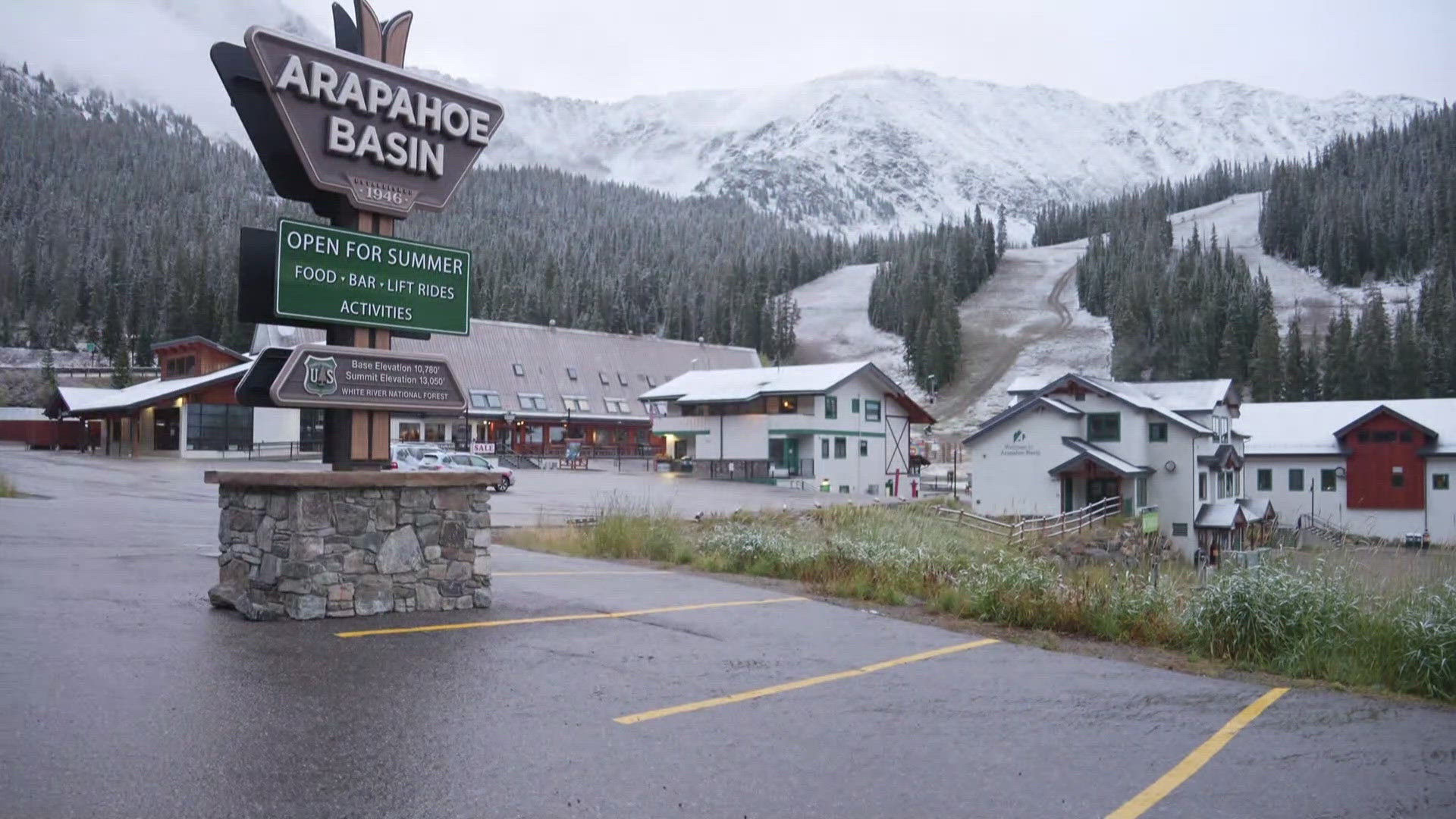 First day of Autumn brought snow to the higher elevations of Summit County.