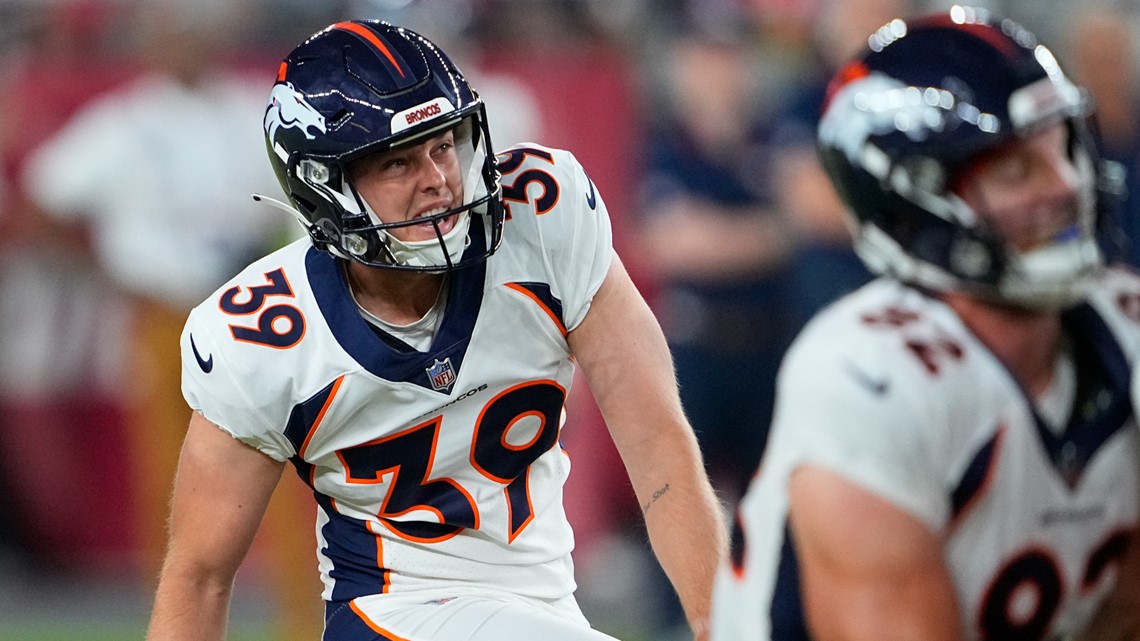 Broncos' kicking competition as team waives injured Elliott Fry