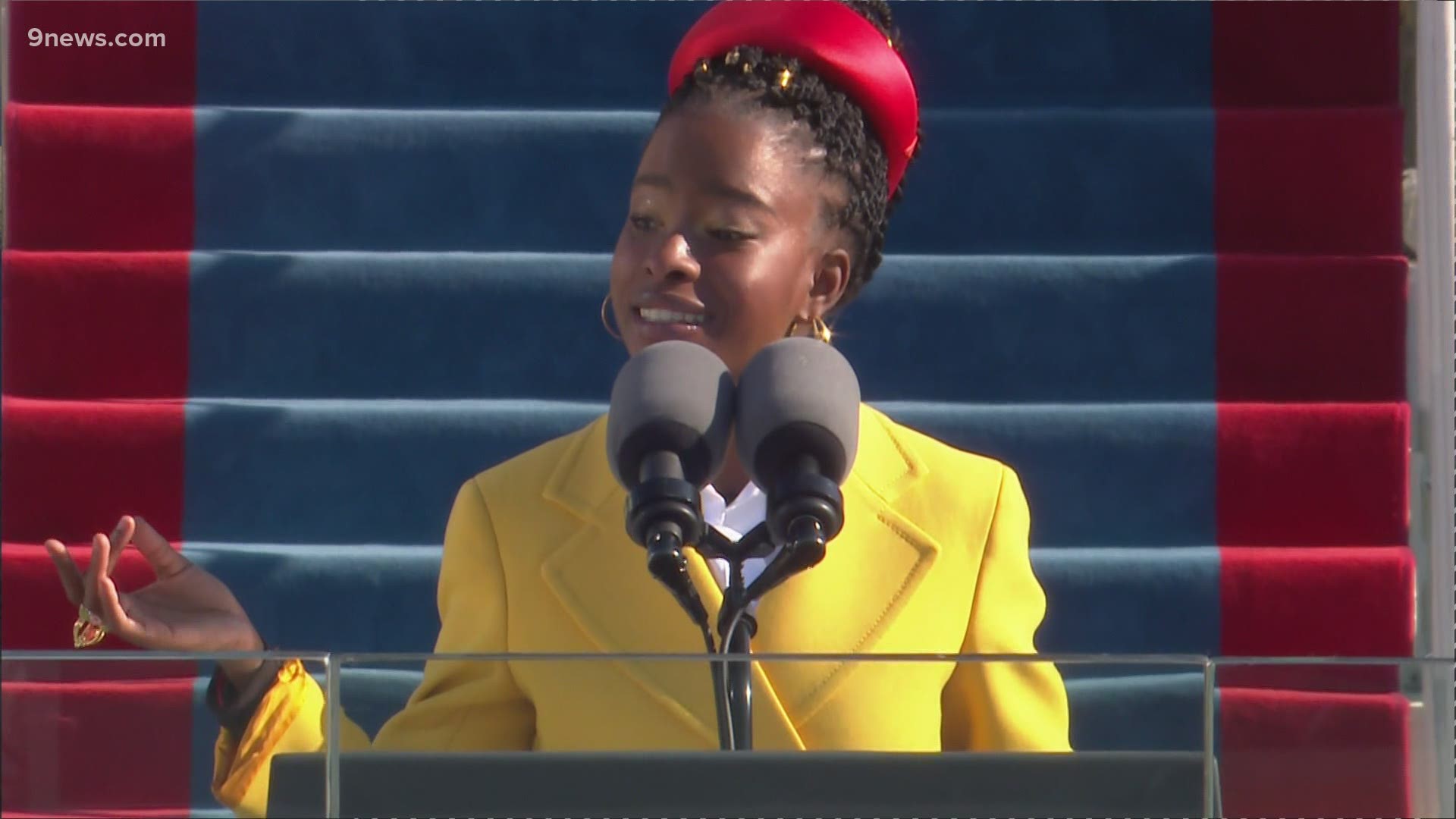 Amanda Gorman, 22, is the first National Youth Poet Laureate and the youngest person to recite a poem at an inauguration.