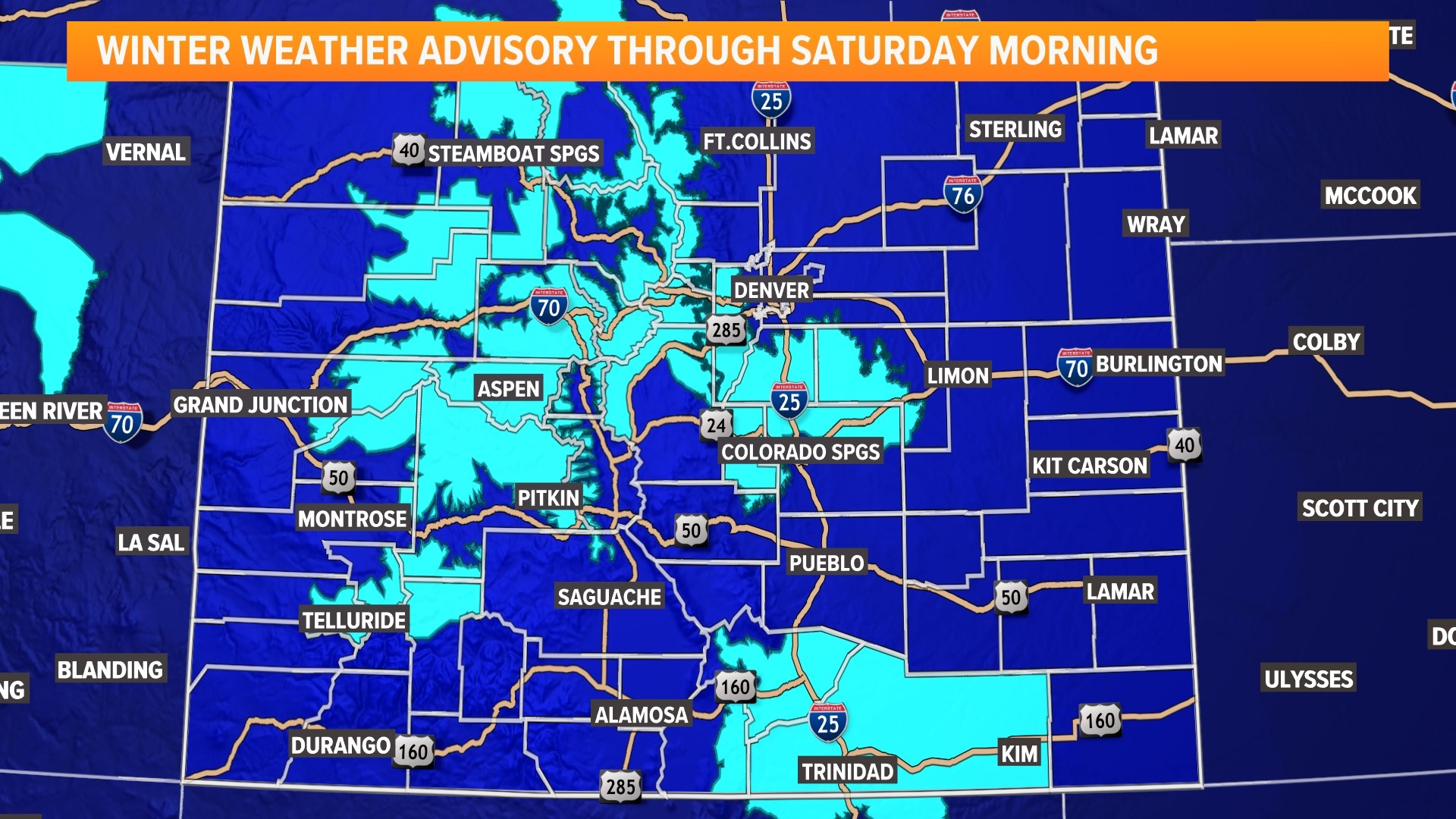 Snow, Colder Temperatures To Bring Big Change To Colorado Weather ...