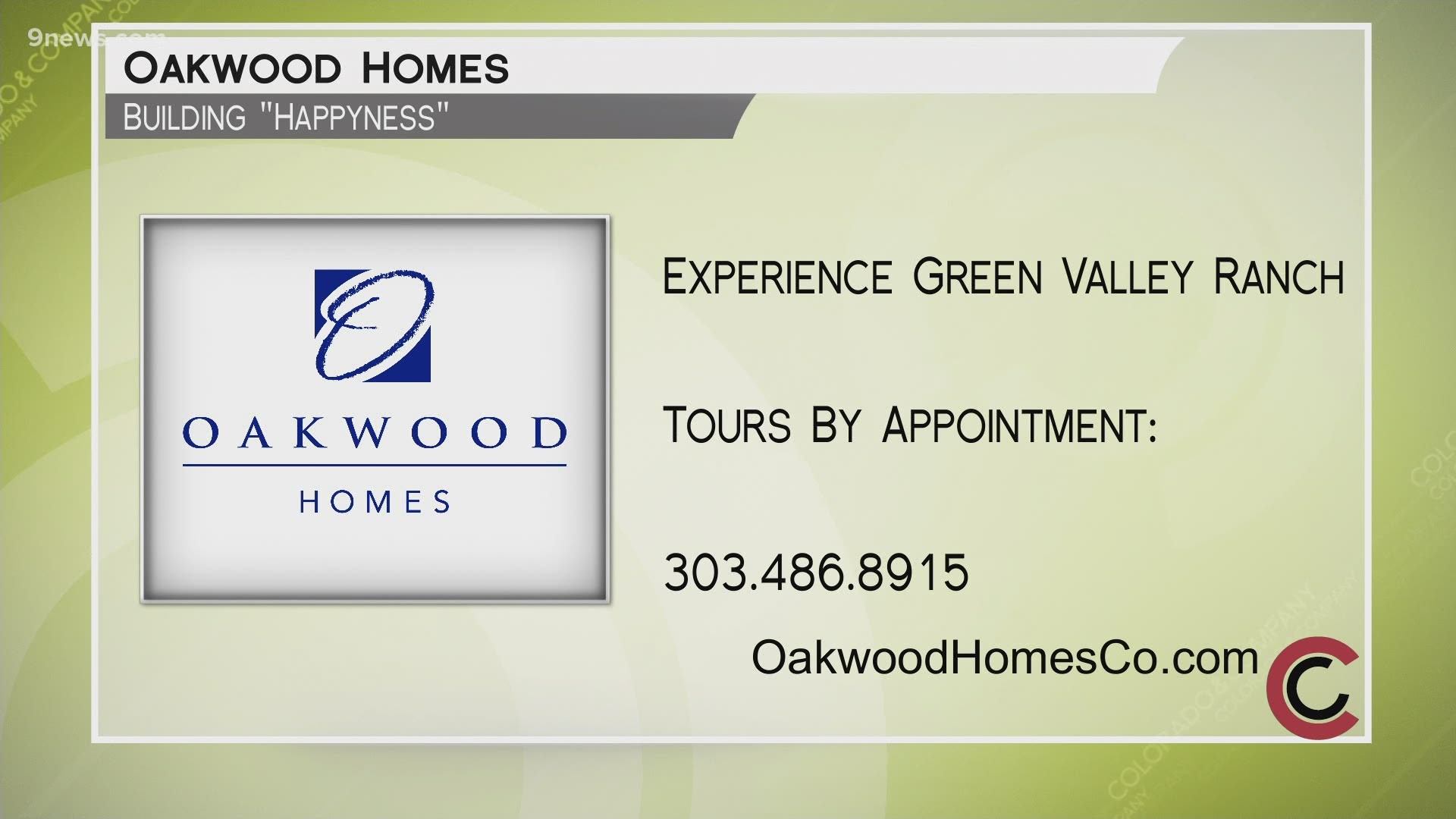 Call 303.486.8915 or visit OakwoodHomesCO.com to schedule an appointment to tour an Oakwood Homes Community.