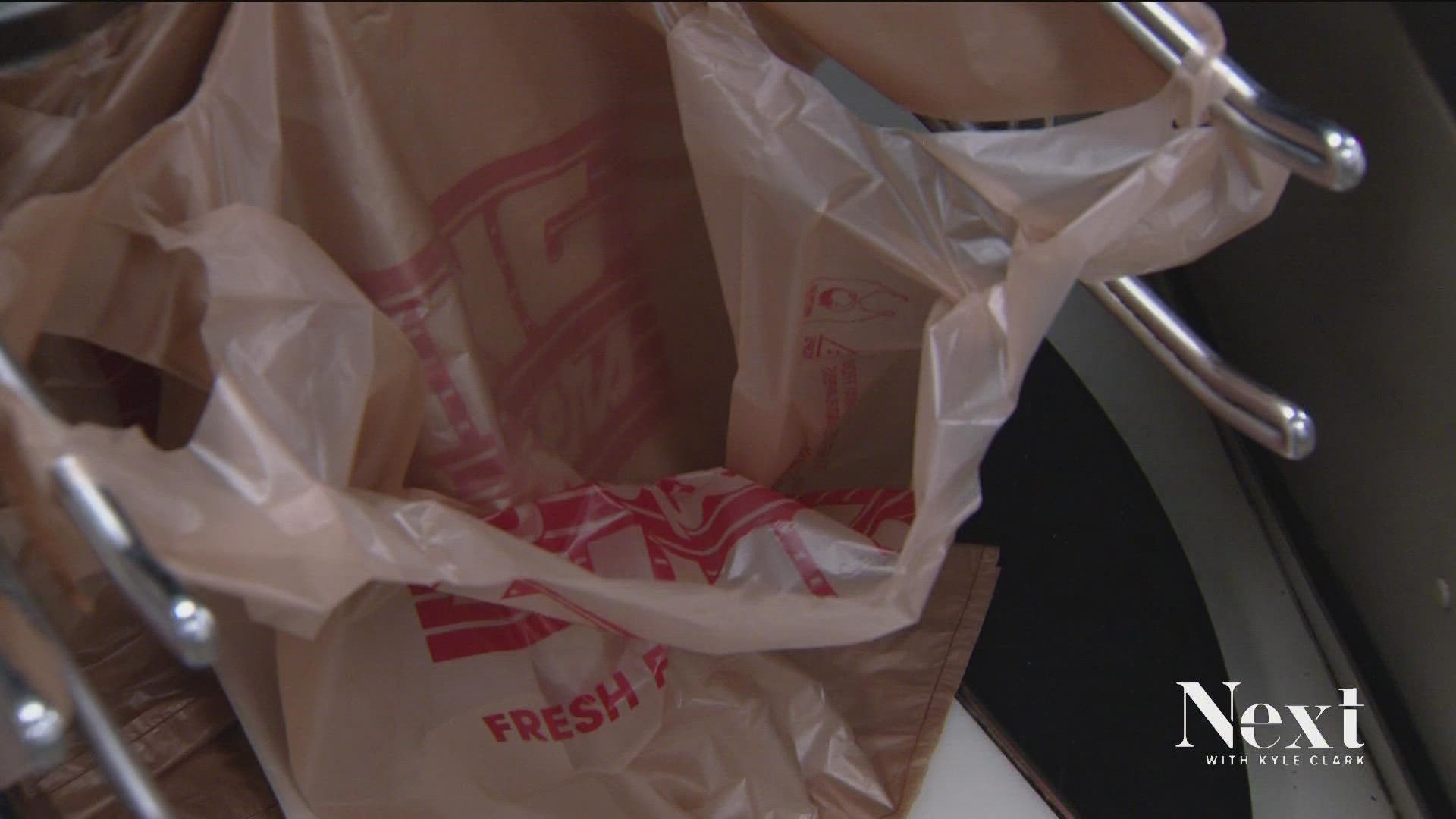 With each bag costing you an extra 10 cents at checkout, are bag fees changing habits?