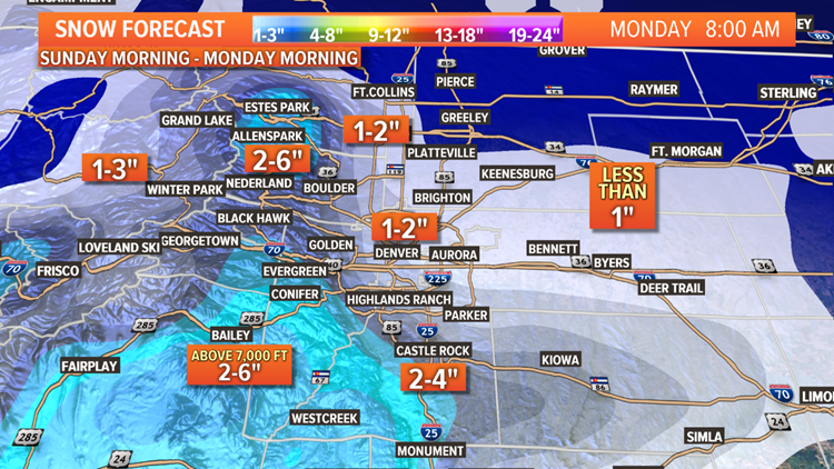 Denver, Colorado, Front Range Weather Forecast | 9news.com