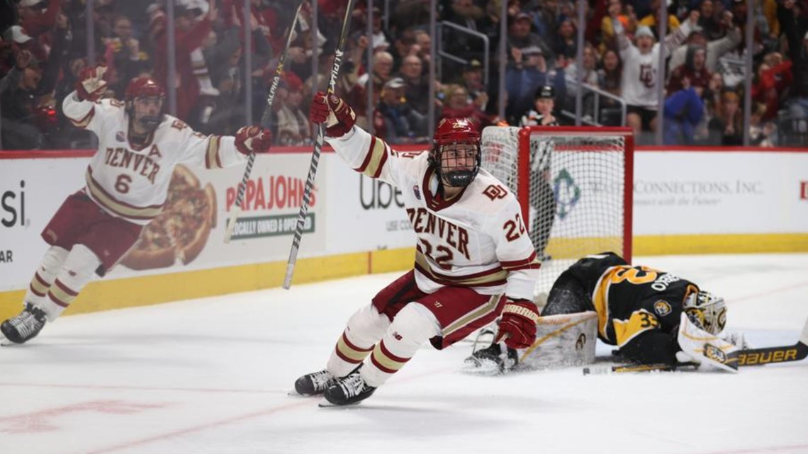 DU hockey shuts out rival Colorado College in Gold Pan game at Ball Arena