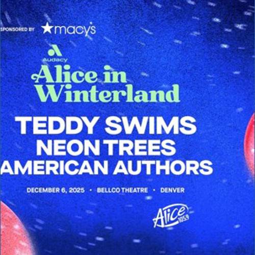 Teddy Swims to headline 'Alice in Winterland' 2025 concert | 9news.com