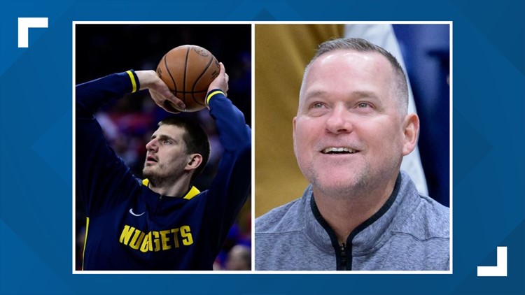 Denver Nuggets' star center and coach earn top honors for January