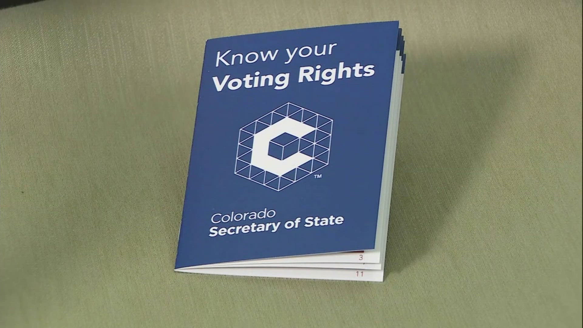 The office of Democratic Secretary of State Jena Griswold announced the launch of a new booklet on voter rights. It was put together with the help of Jennifer Bacon.