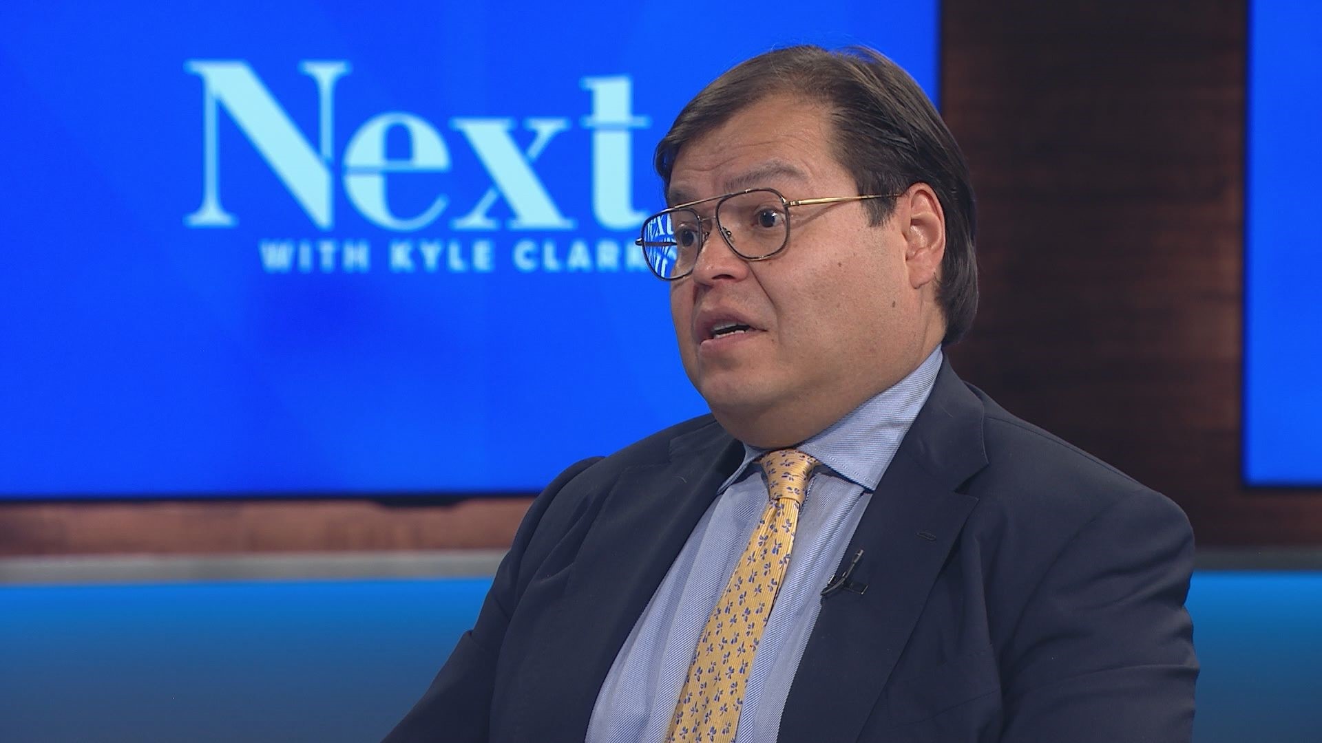 Trinidad Rodriguez told Kyle about a field hospital he'd set up for 1,000 unhoused people, as well as control of DPS, policing and other hot topics in the race.