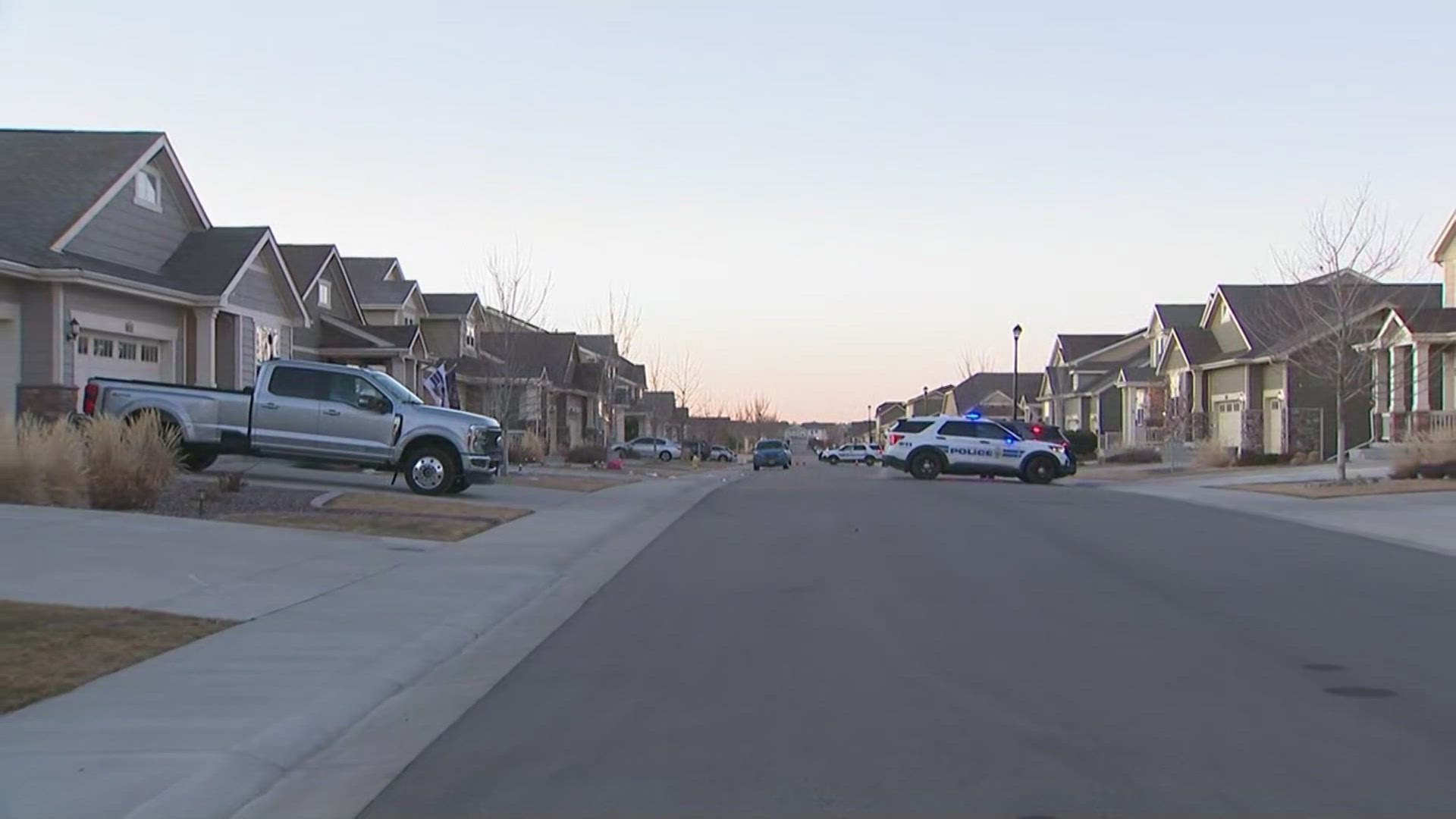 Firefighters and officers in Thornton found the two bodies after crews responded to a house fire late Wednesday night.
