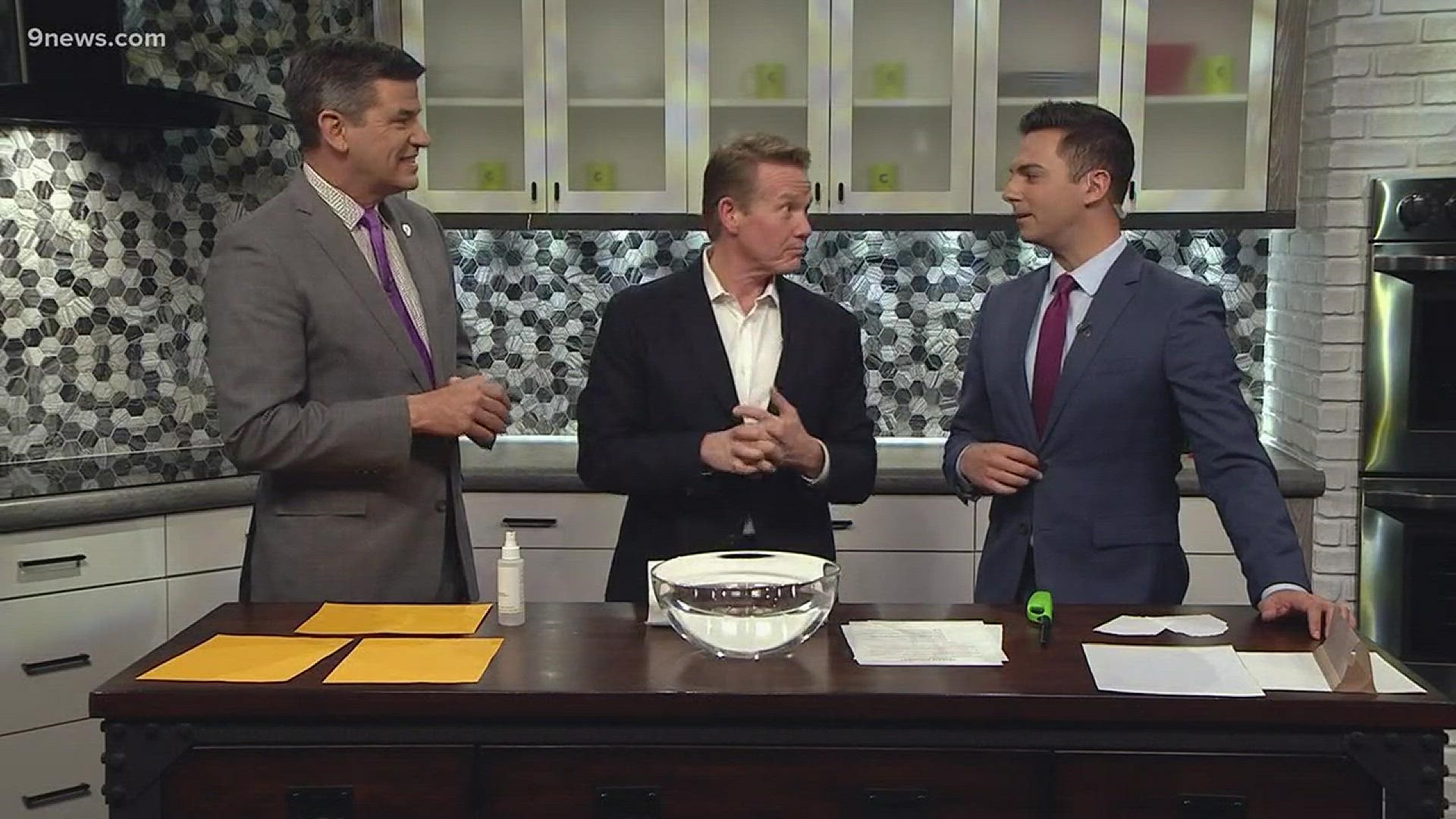 Science guy Steve Spangler shows us how to have fun with weird types of paper that react in incredible ways.