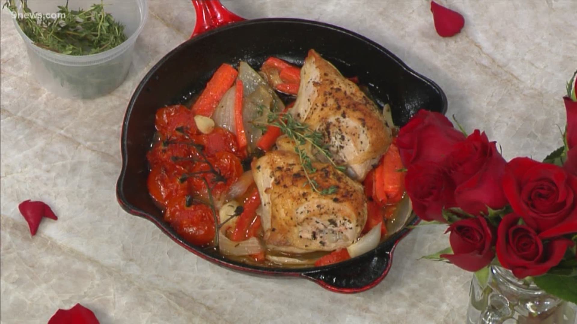 If you're thinking of cooking your sweetheart a special meal for Valentine's Day, there are ways to do it on a budget. Chef Emma Nemecheck joins us with some ideas.
