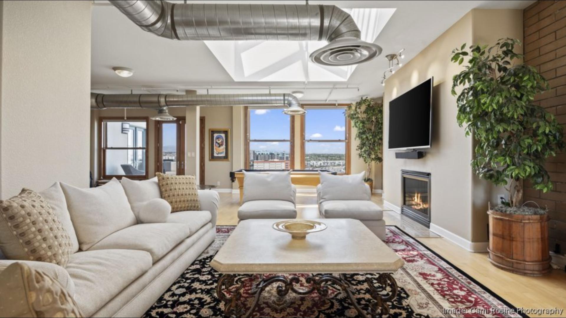 Image showcasing Denver penthouse overlooking Coors Field lists for $8 million | 9news.com