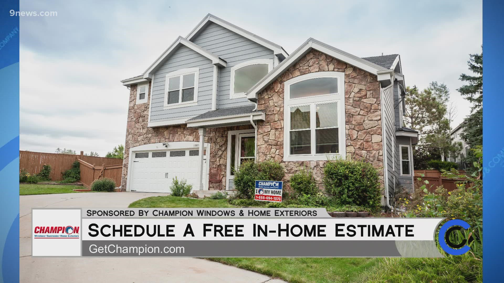 Schedule a free in-home estimate at GetChampion.com and find out how you can save 30% on windows, siding and sunrooms! **PAID CONTENT**