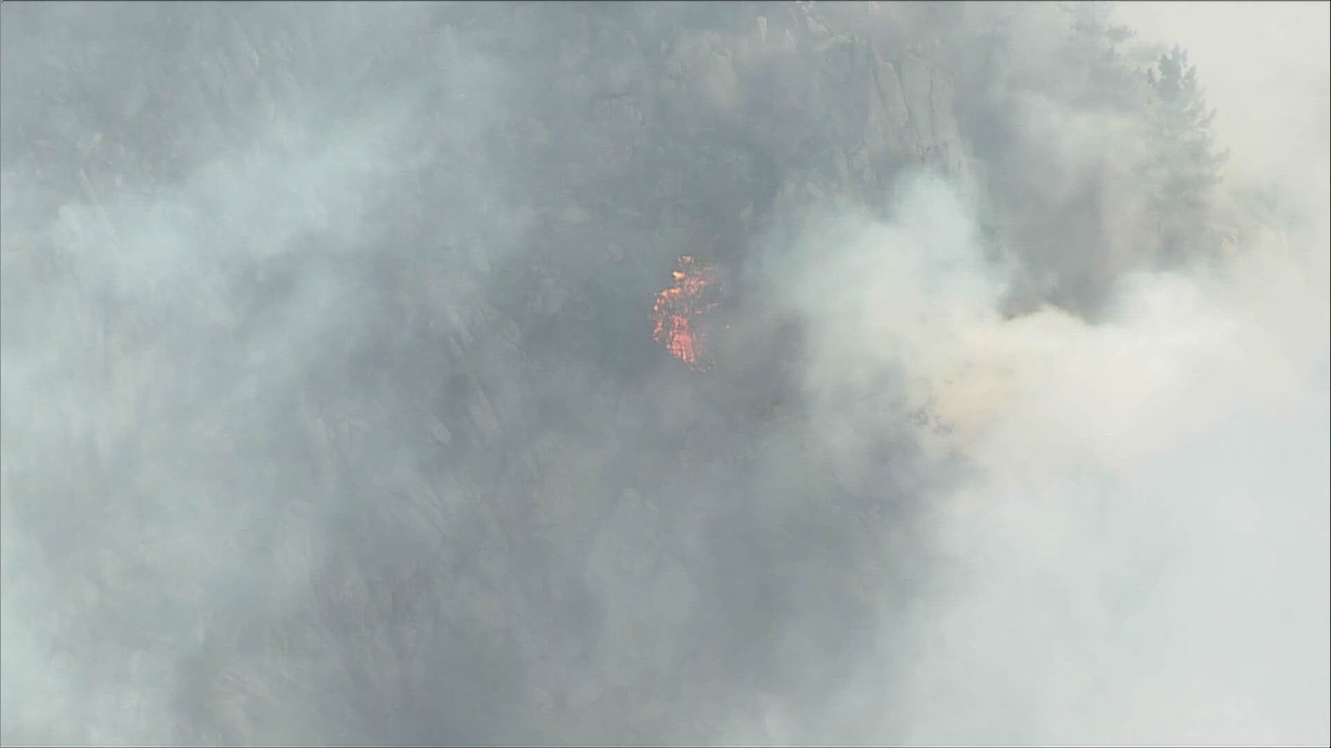 Larimer County officials say all of the lost structures are in the same area.