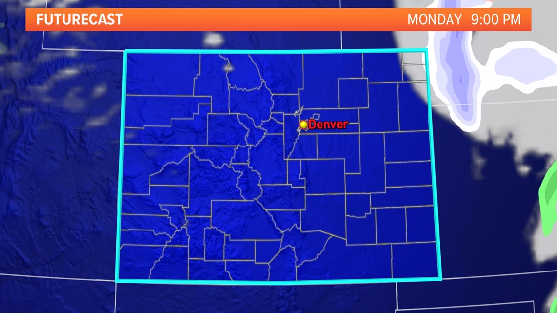 Snowy Monday In Colorado: How Much Snow Denver, Plains To Receive ...