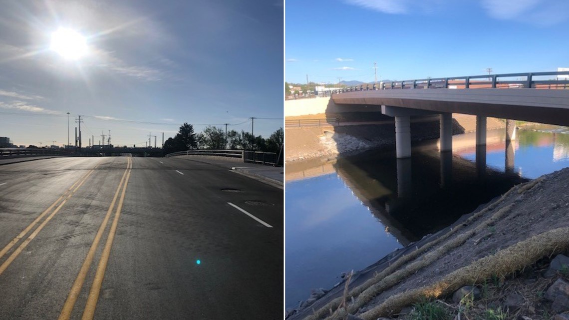 Bridge over South Platte reopens in Denver
