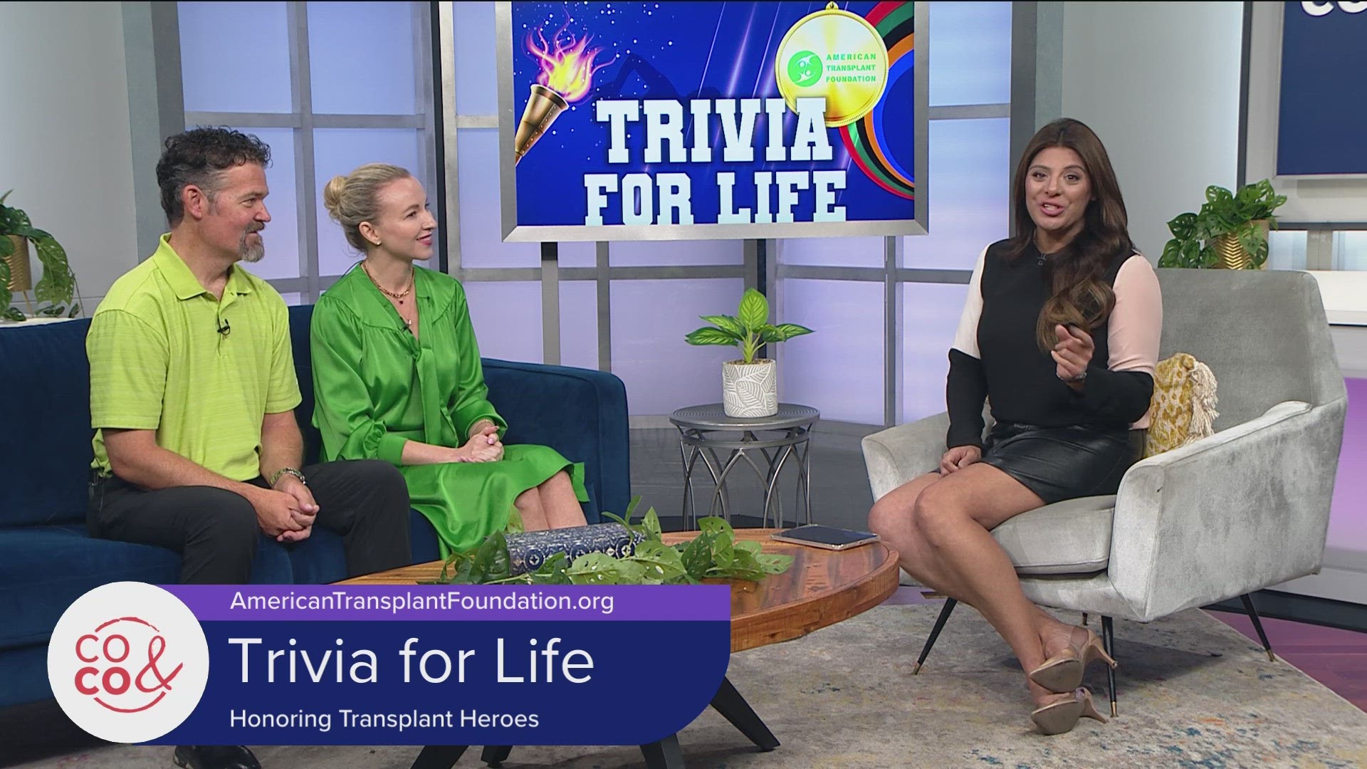 Don't miss your chance to mingle with Olympians, play trivia, and save lives. Learn more at Trivia4Life.org.
