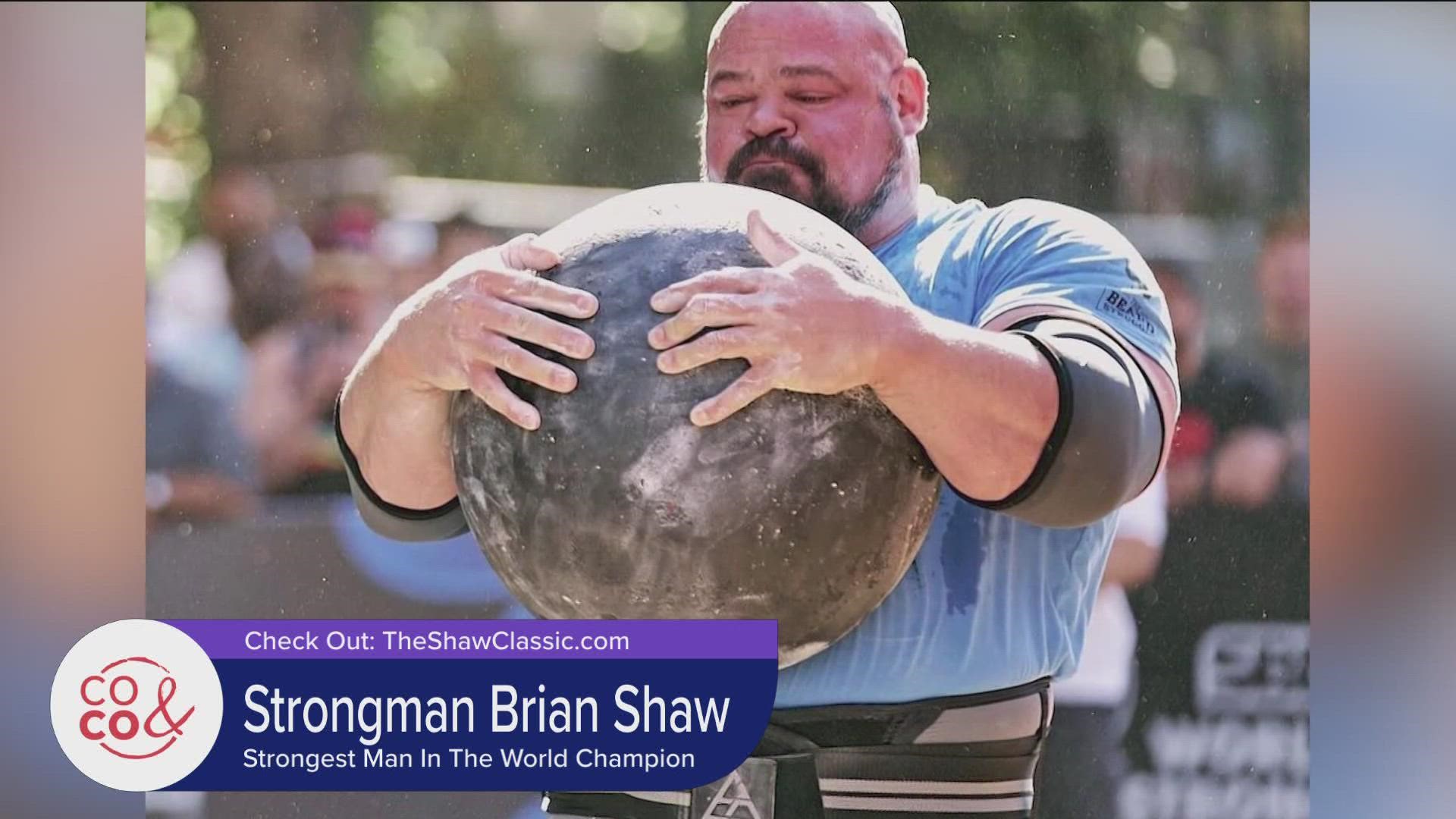 Brian Shaw The World S Strongest Man August 11 22 9news Com