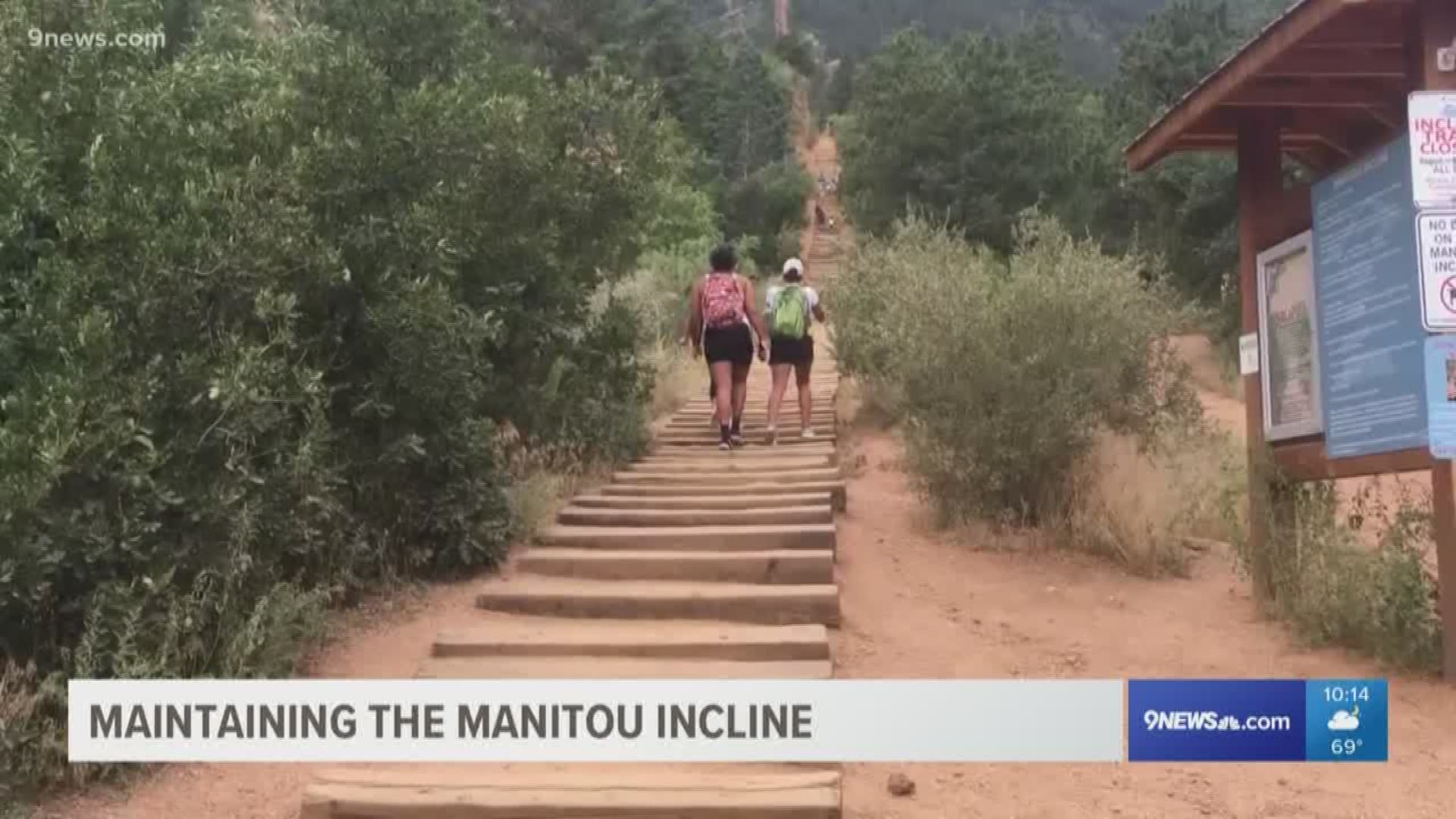 Since the Manitou Incline opened, maintenance crews have spent millions of dollars on trail upkeep and repairs.