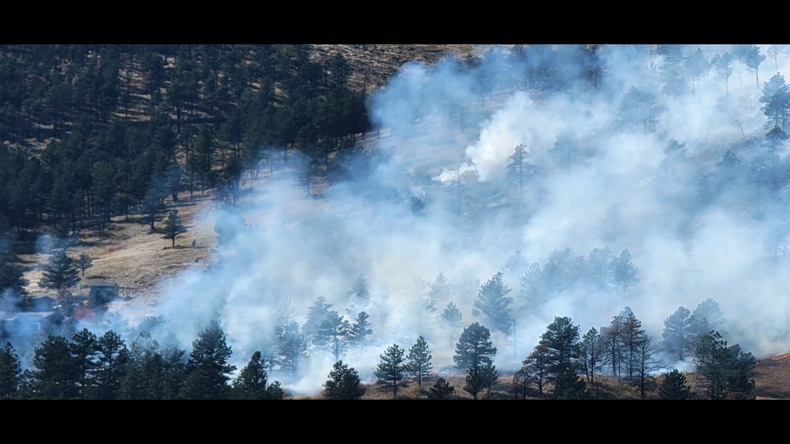 Boulder County Wildfire Forces Evacuations North Of City 8510