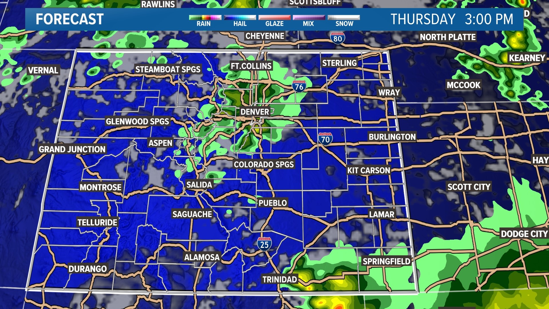 Another round of severe storms Thursday | 9news.com